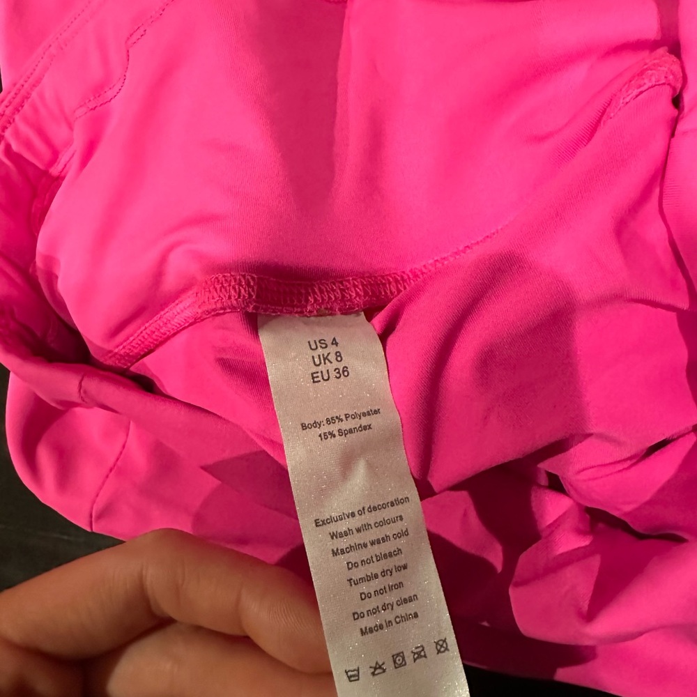 Husnainna hot pink skort - Picture 5 of 6